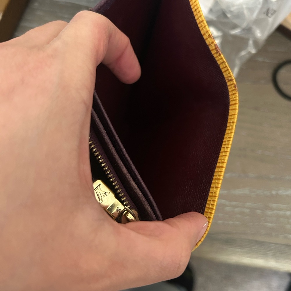 Louis Vuitton Epi Mustard Yellow Wallet - Picture 8 of 10